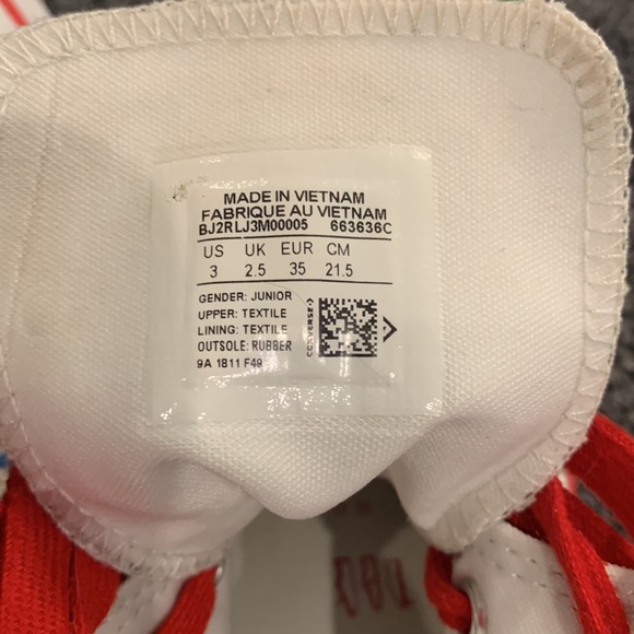 Converse Dinoverse High Top Shoes Sneakers size 3 - Picture 9 of 9